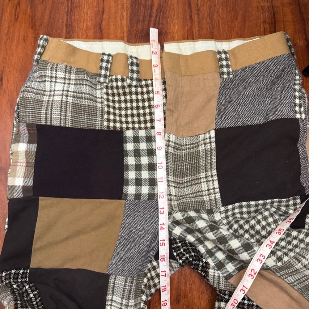 Patchwork Men's Pants - Multicolor - Picture 9 of 10
